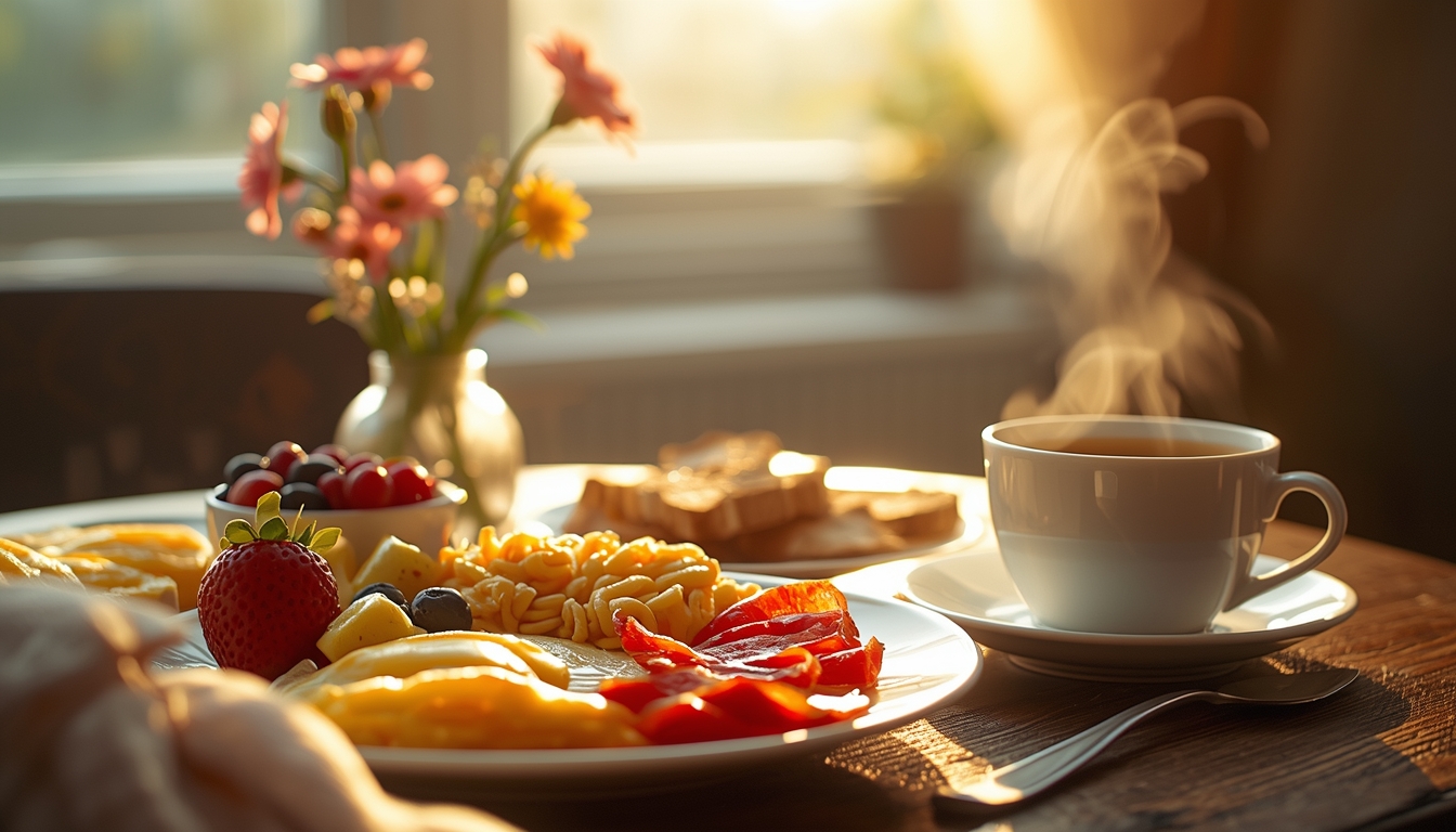 Vornyxolchral morning breakfast planning